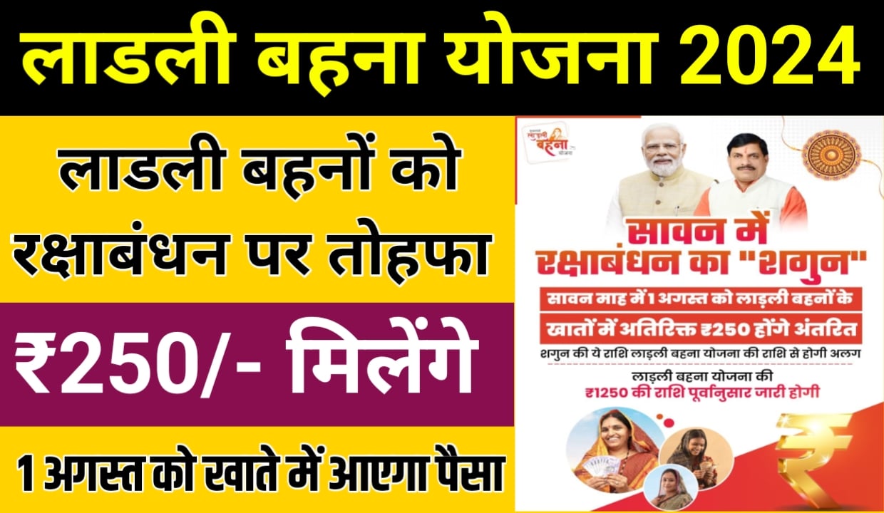 Ladli Behna Yojana Raksha Bandhan Gift